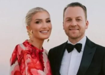 BBVA 5 po i vjen fundi, Ledion Liço publikon këtë foto krah Sara Hoxhës: “Pas çdo momenti…”