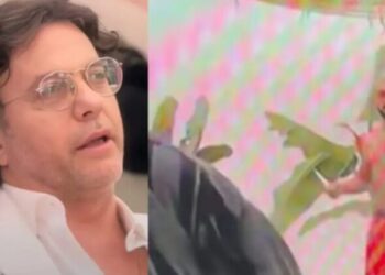 Moment i paprecedentë në BBVA! Laerti zhvishet para kamerave, Gjesti SHTANGET nga ajo që shikon (Video)