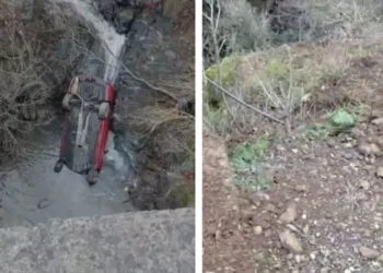 Aksident tragjik në vend! Makina bie nga ura dhe perfundon ne humnere, dyshohet se…