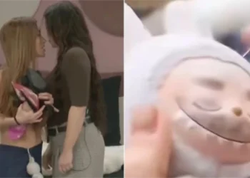 ‘TMERROHEN’ shikuesit! Me një gjilpërë dhe një ‘Labubu’, Bia ngre dyshime në rrjet se…