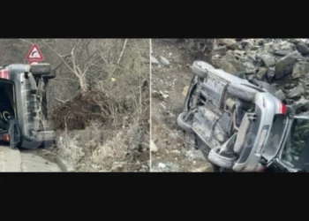 Aksident tronditës në vend! Dy makina bëhen copash, përfundojnë në…