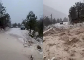 Stuhitë dhe rrebeshet bëjnë NAMIN në këtë qytet të vendit: Uji vërshellen në rrugë, 9 persona…