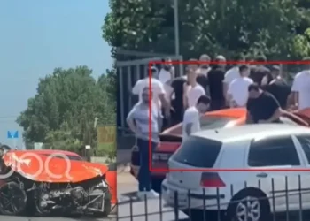 Aksident tr*nditës në vend! Audi bëhet copash, 3 persona në gjendje të rëndë!