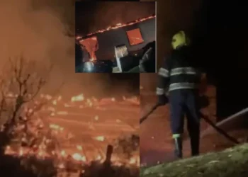 Tragjike në vend! Digjet një banesë shkrumb e hi, 4 pjesëtar të një familje…