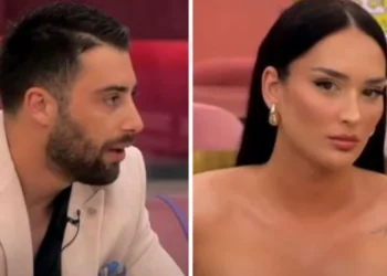 Erjola Doci dhe Meriton Mjekiqi kapen mat duke u puthur në buzë! (Foto)