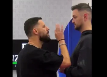 Produksioni publikon pamjet: Miri k*rcënon me jetë Shëndritin (Video)