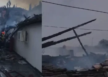 Digjen katër shtëpi më Kakavijë, 4 banorë evakuohen! Ja si paraqitet situata