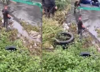 E TMERRSHME nëë vend! Makina del nga rruga dhe bie në lumë. nënë e bir…