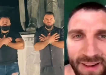 Grushte dhe shqelma, dy boksierët shqiptarë RRAHIN LIVE personazhin “Fire” (Video)