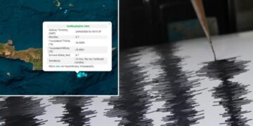 Panik në Greqi, Kreta goditet nga tërmeti me fuqi 5.7 ballë, lëkundjet ndihen në jug të ishullit