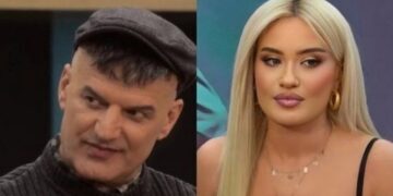 “Kë b*th do lëpish “/ Plas dhe mes Dea Mishel e Bled Manes: Dal nu*do me Lutfi Dervishin në Zvërnec
